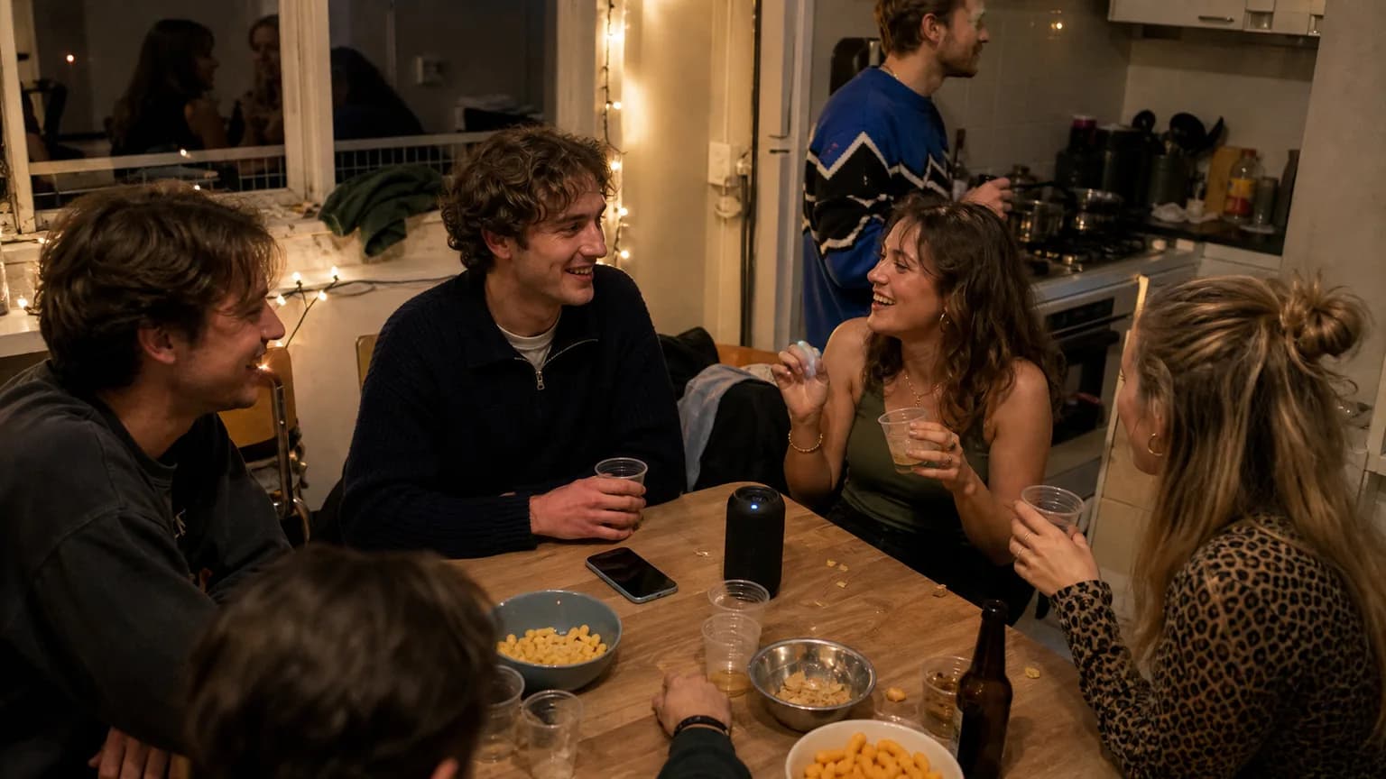 Low-budget studentenfeest: met een telefoon, goede playlist en weinig gedoe